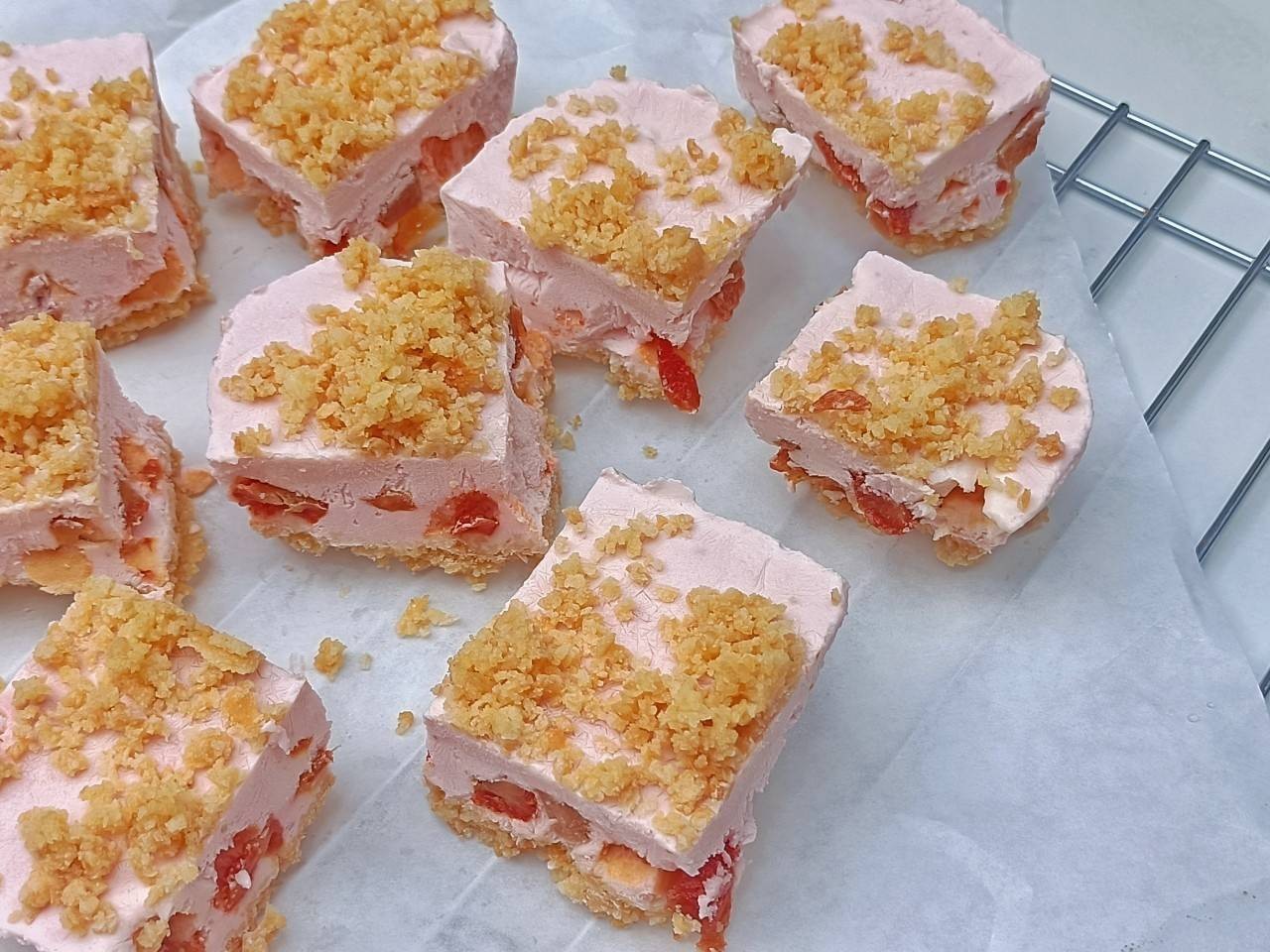 Strawberry cheese pie 🍓