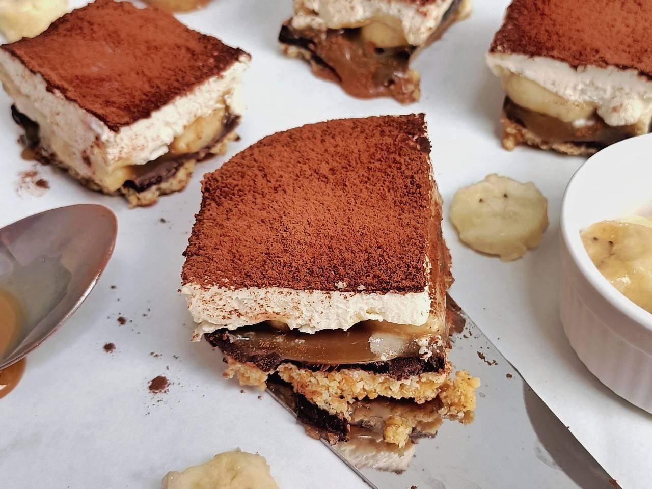 Banoffee cheese pie 🍌
