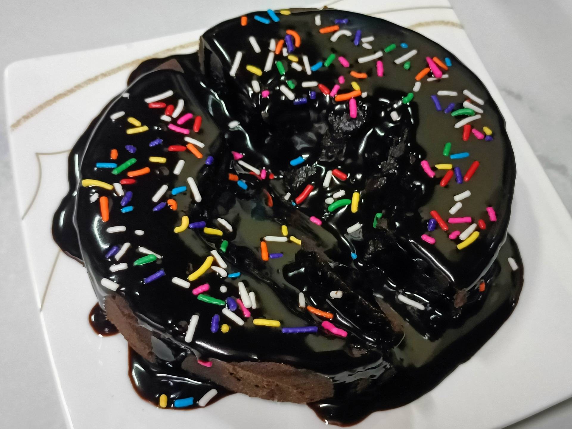 Molten chocolate cake