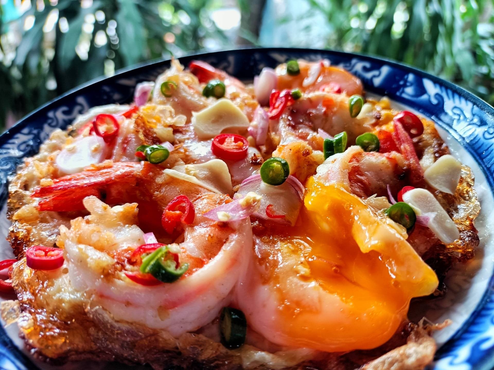 ไข่เบียดกุ้ง 🍤🍳