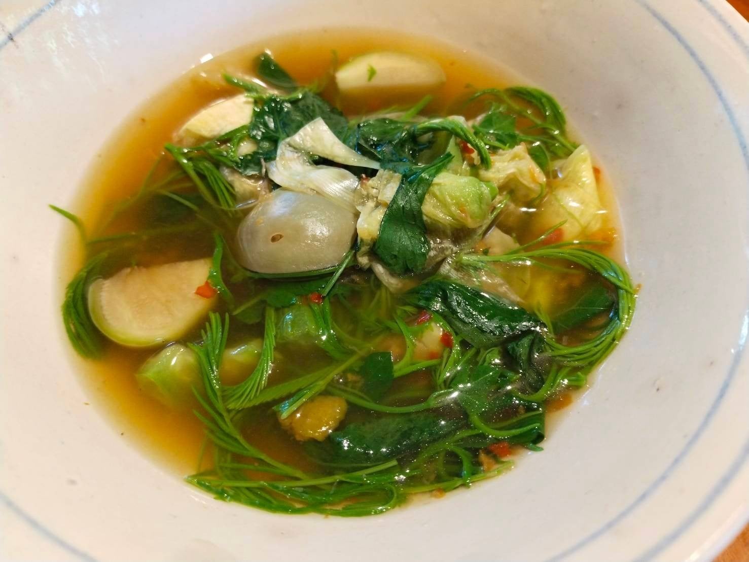 แกงเลียงผักรวม