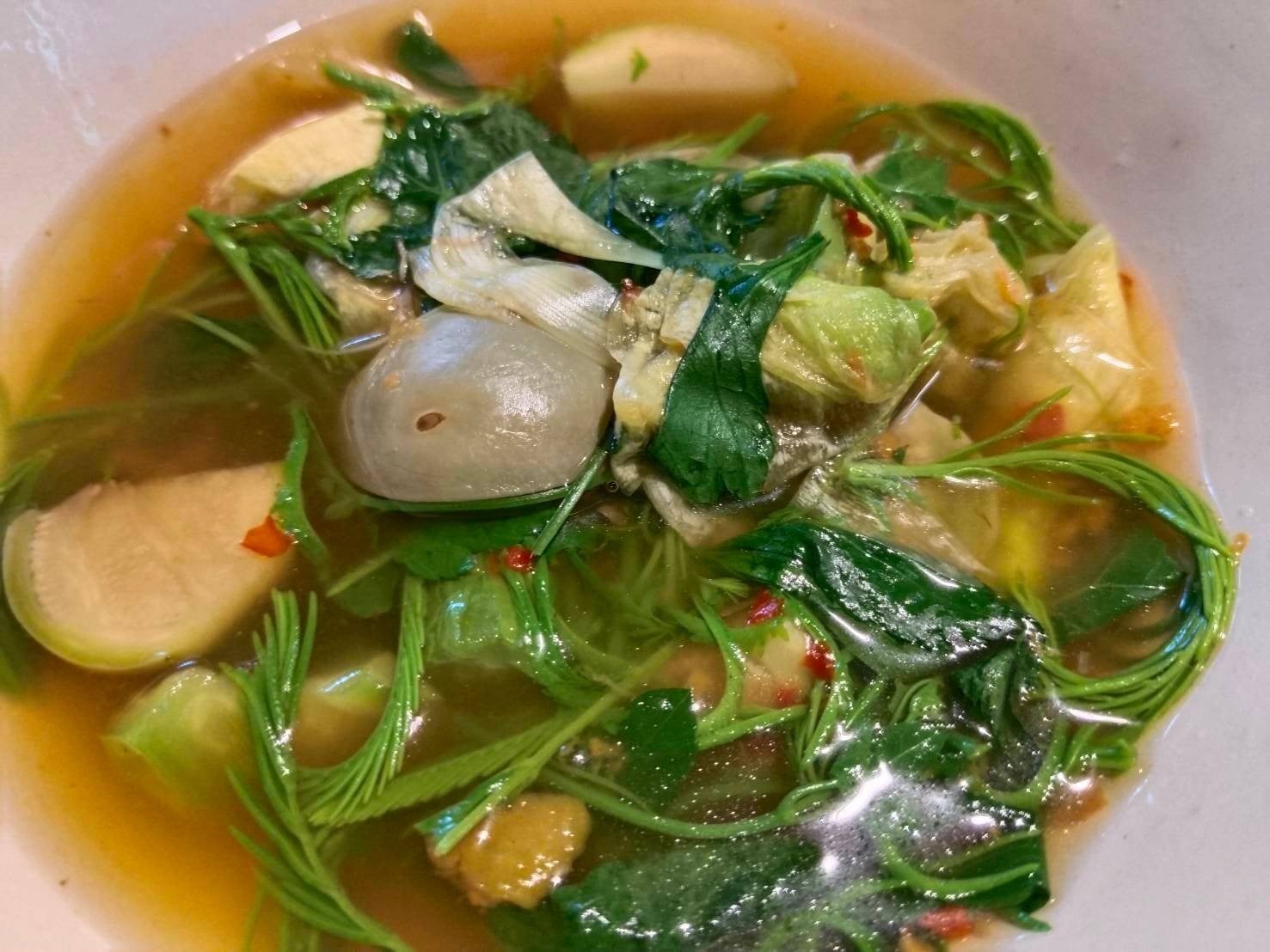 แกงเลียงผักรวม