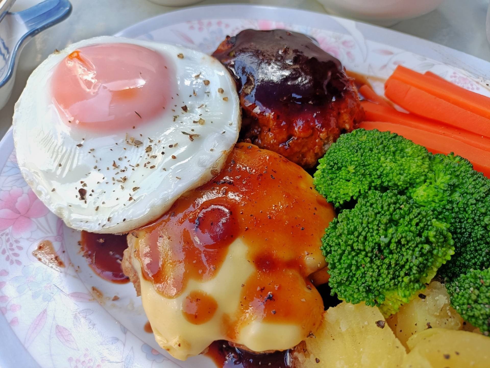 Japanese hamburg steak ,, แฮมเบิร์ก 🥦