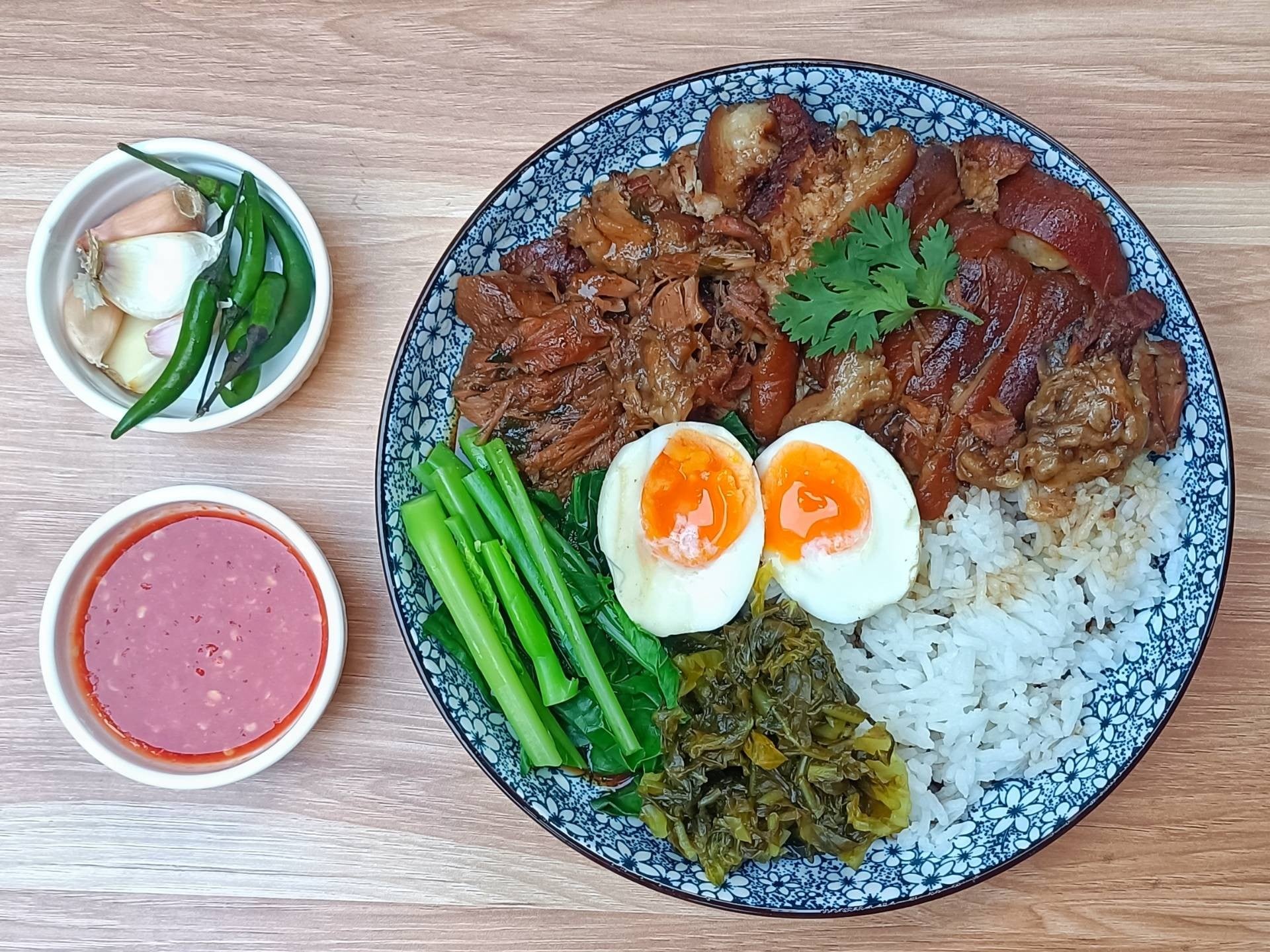 ขาหมูพะโล้ / ข้าวขาหมู / คากิ / ขาหมู