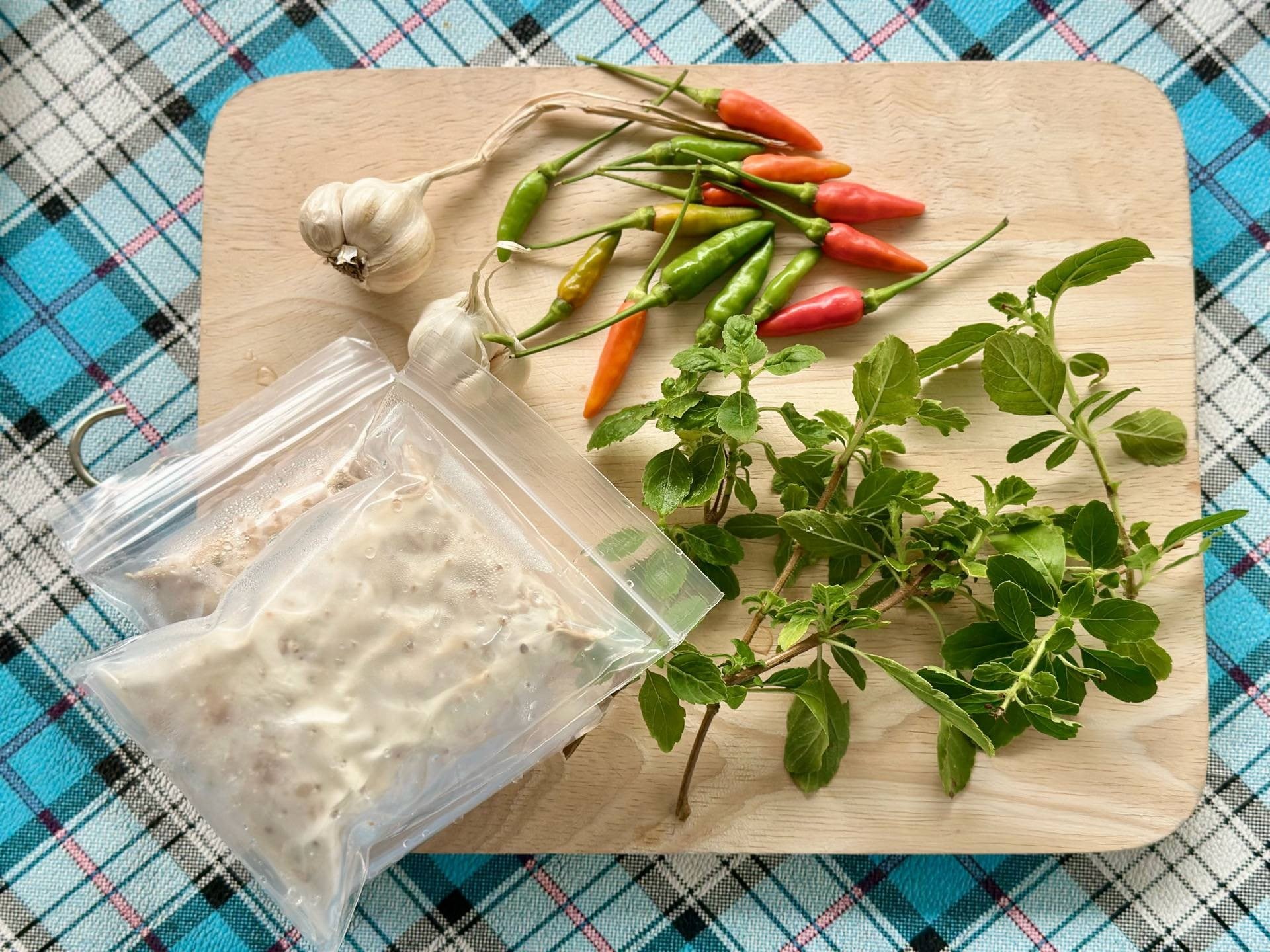 ผัดกะเพราเทมเป้(สูตรคลีน... มั้ง)