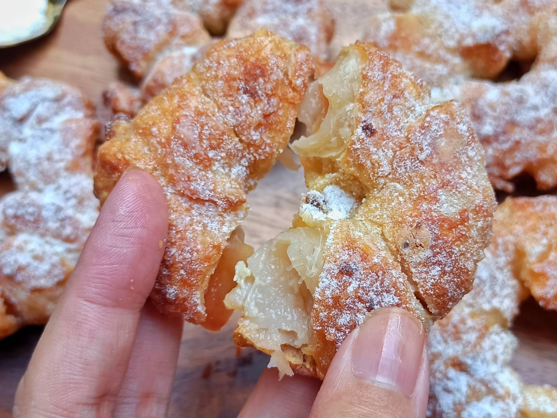 puff pastry apple rings / แอปเปิ้ลพัฟ