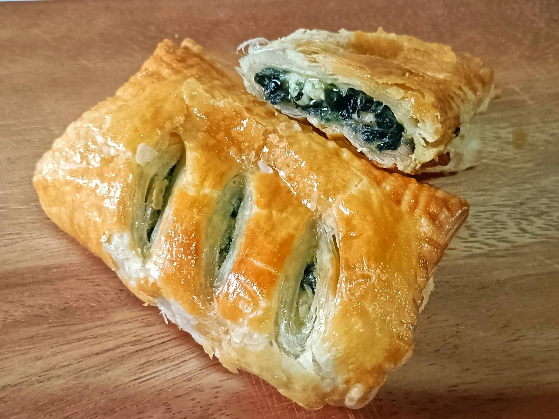 พายผักโขมชีส / spinach and cheese pie