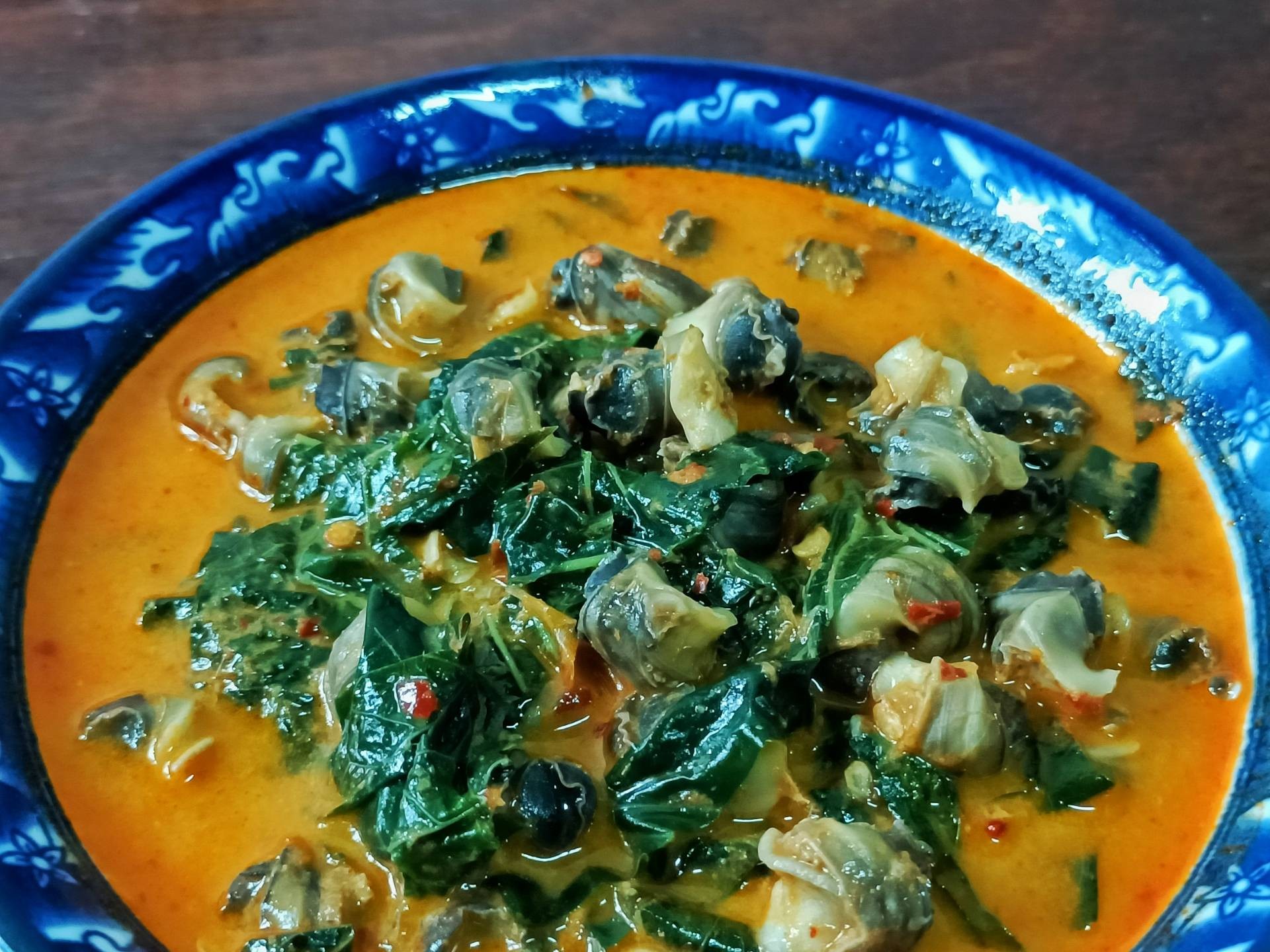 แกงคั่วหอยขม