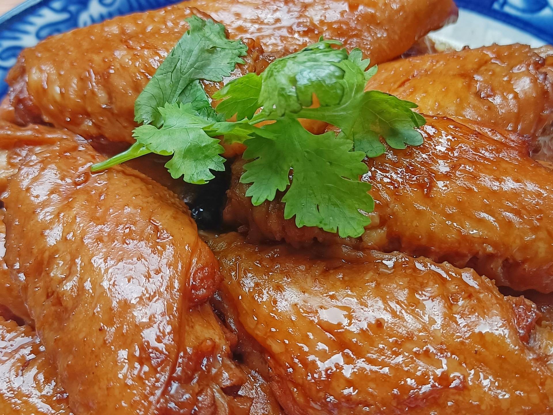 ปีกไก่ตุ๋น น้ำจิ้มซีฟู้ด 🌶️🍋🟩