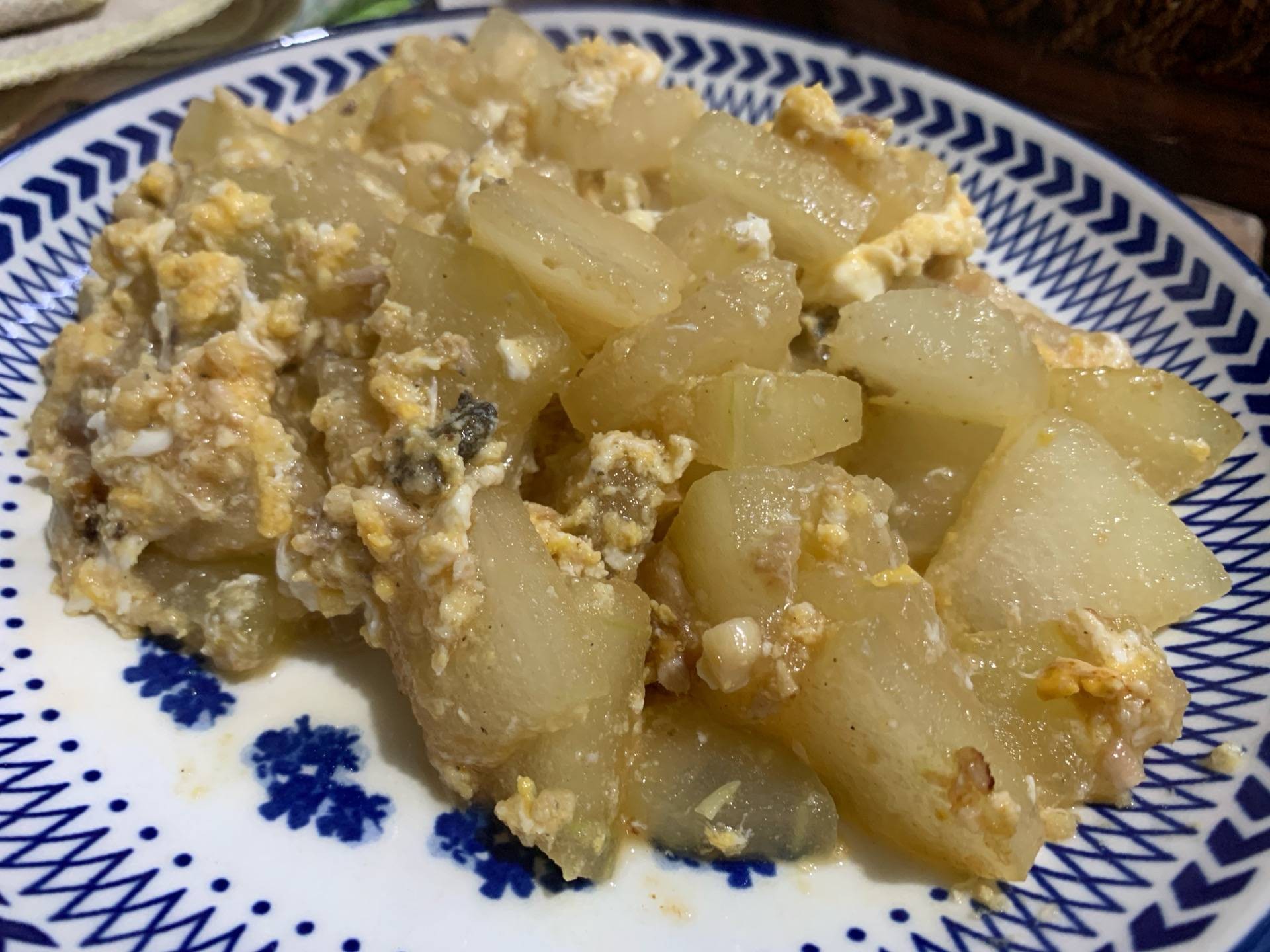 ฟักผัดปลาเค็ม