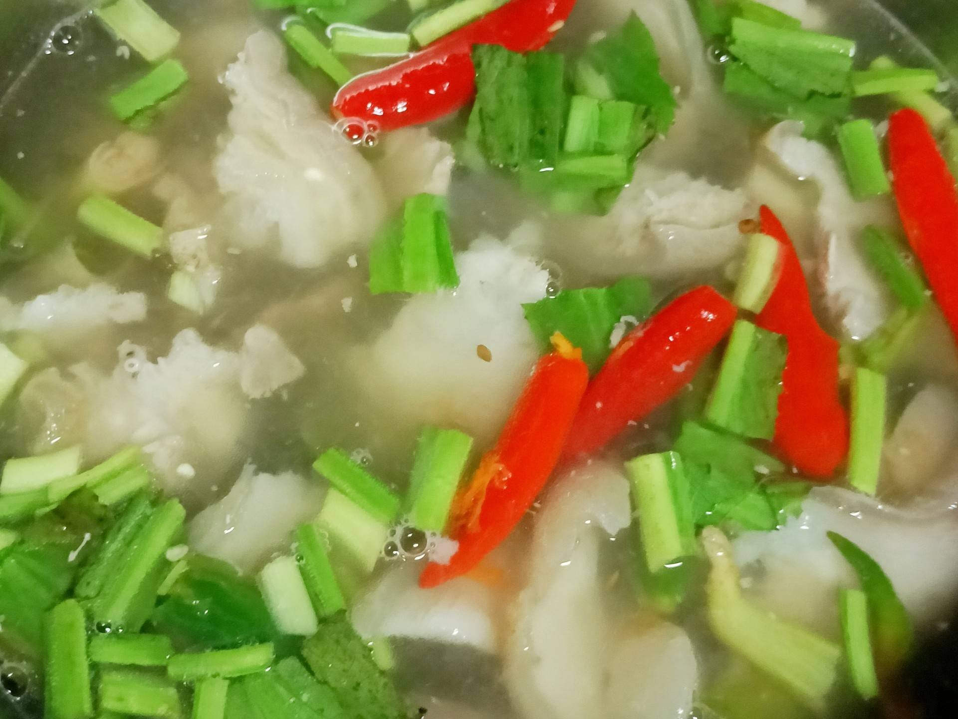 ต้มยำขาหมู