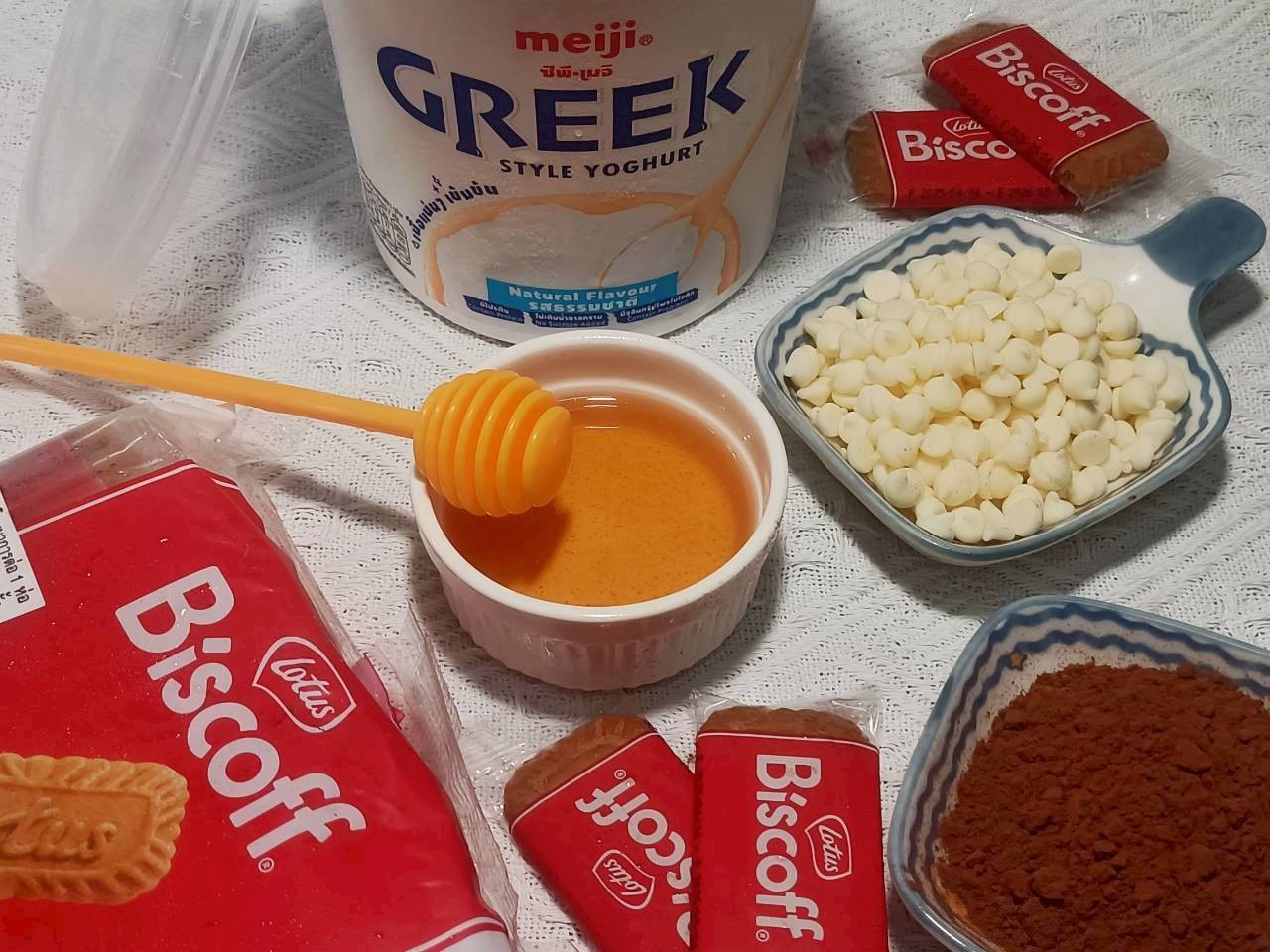 Biscoff Greek Yogurt Bar