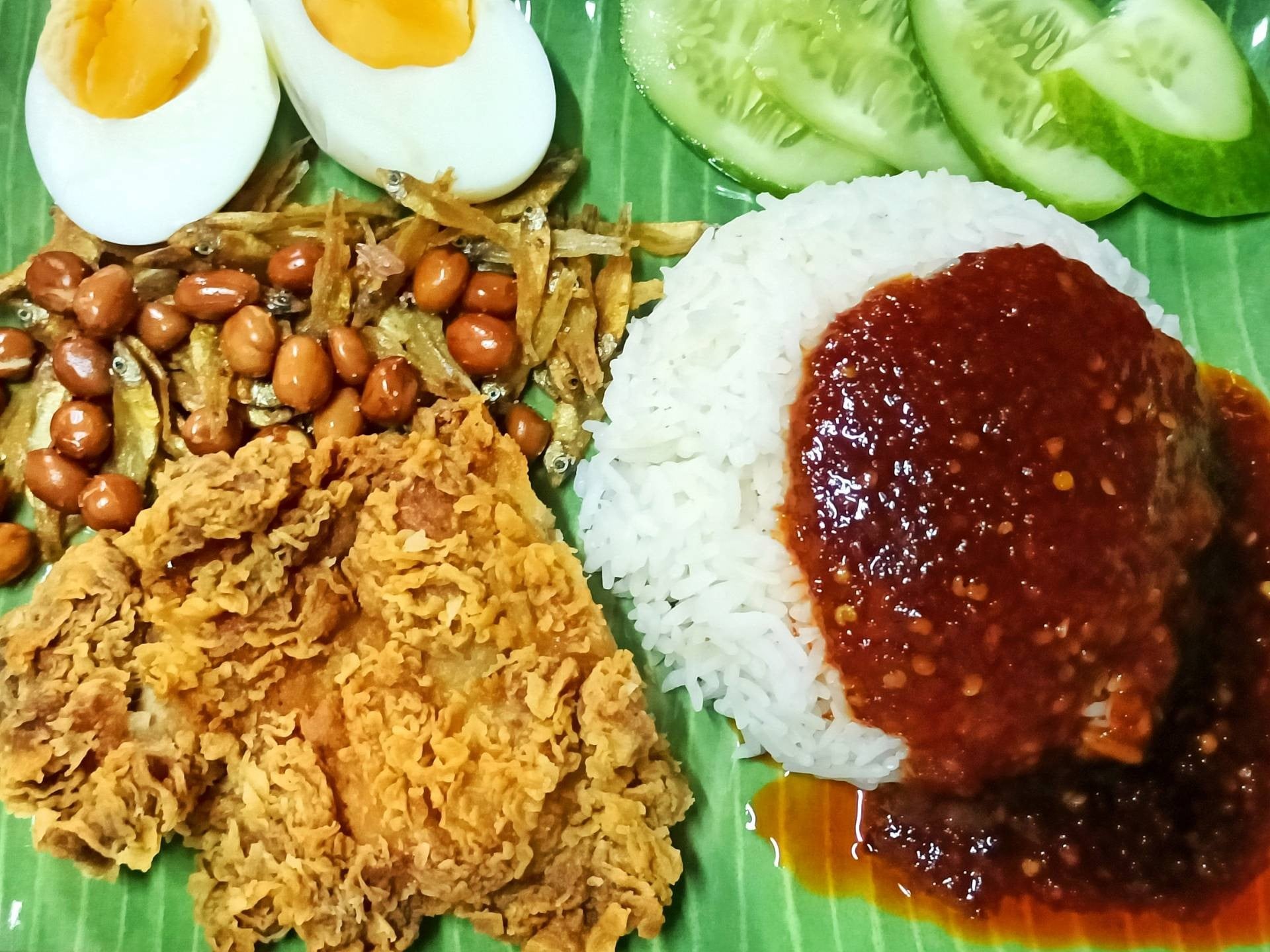 Nasi Lemak ,, นาสิ เลอมัก
