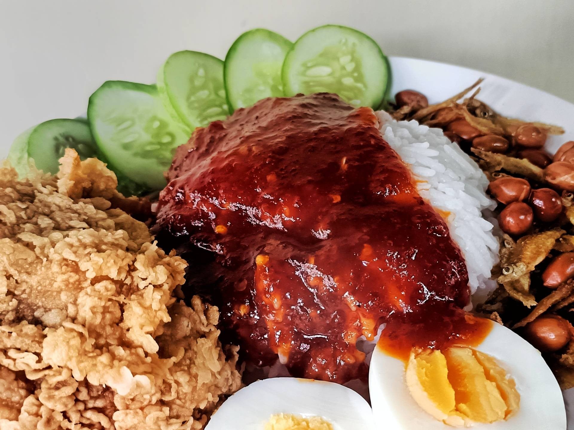 Nasi Lemak ,, นาสิ เลอมัก
