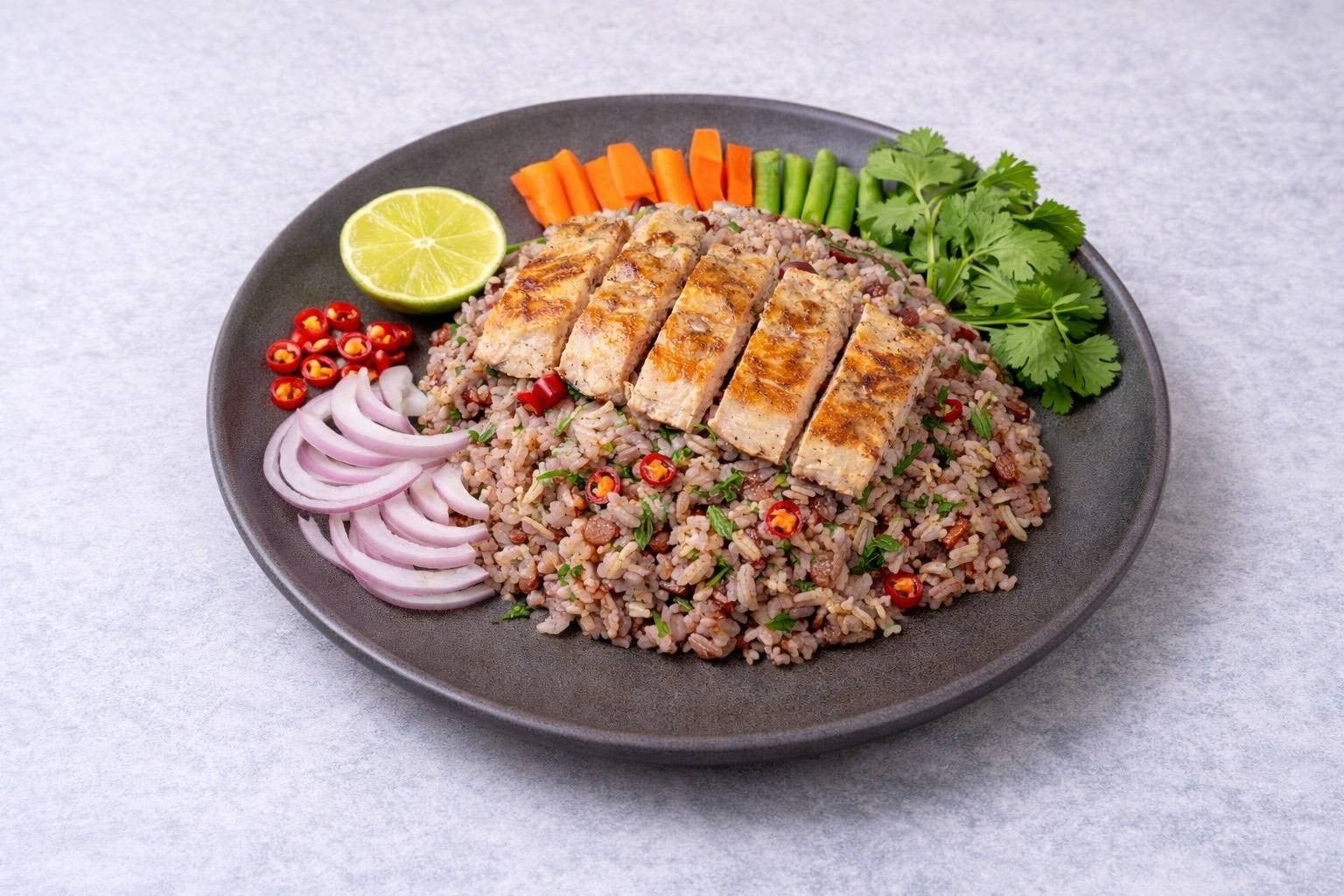 แจกสูตร "ข้าวขยำแซลมอนแซ่บ" เมนูคลีน ๆ ทำง่ายที่อร่อยจนต้องซ้ำ