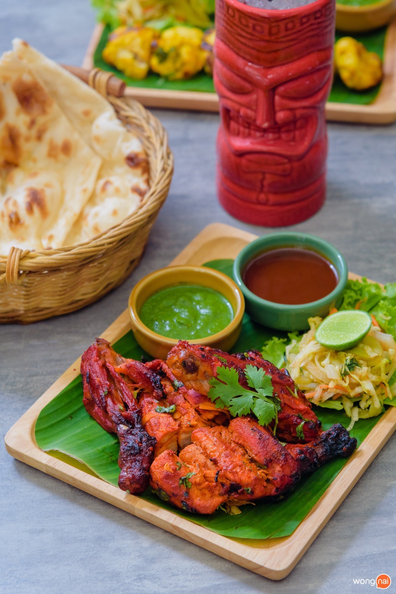 เมนู “Half Chicken tandoori” ของร้าน ในโซน Public House ของห้าง Central Festival Phuket