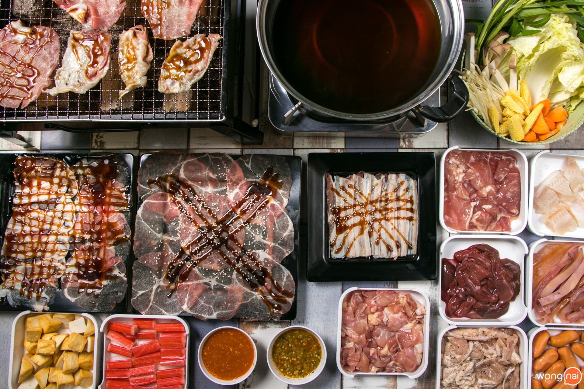 ร้าน de grill & shabu bar เชียงใหม่
