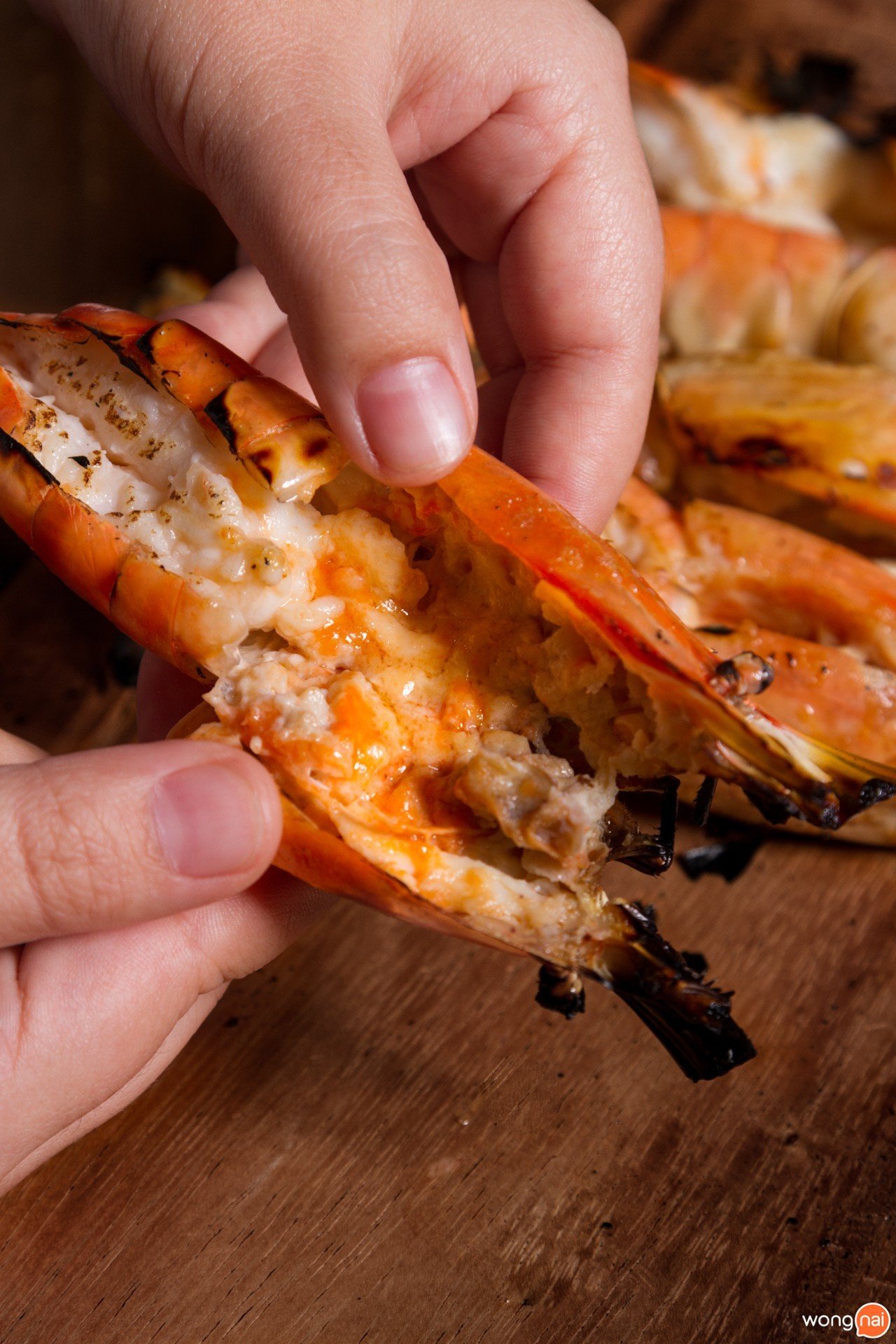 เมนู กุ้งเผา ร้าน Kita Yakitori & Grilled Seafood เชียงใหม่