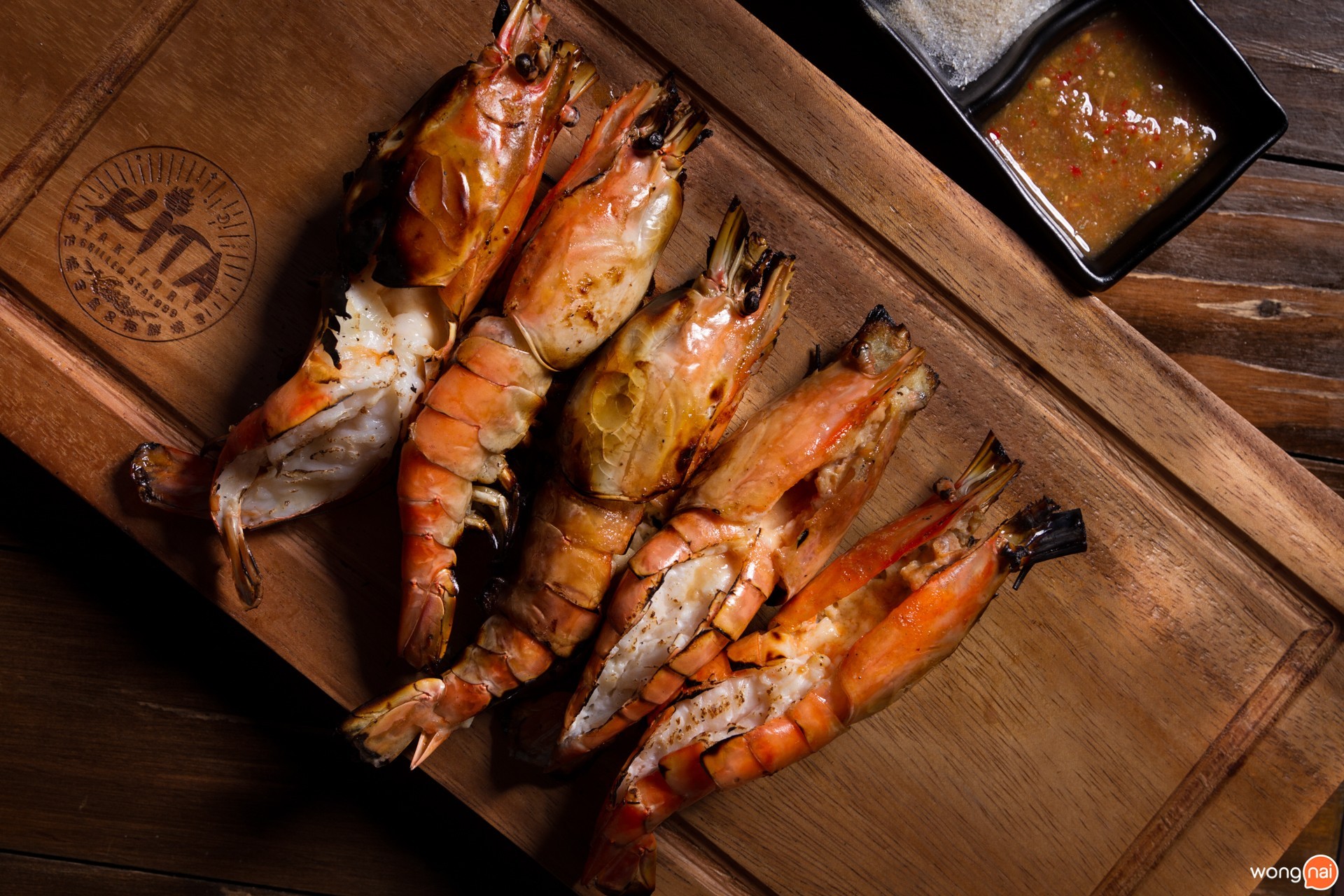 เมนู กุ้งเผา ร้าน Kita Yakitori & Grilled Seafood เชียงใหม่