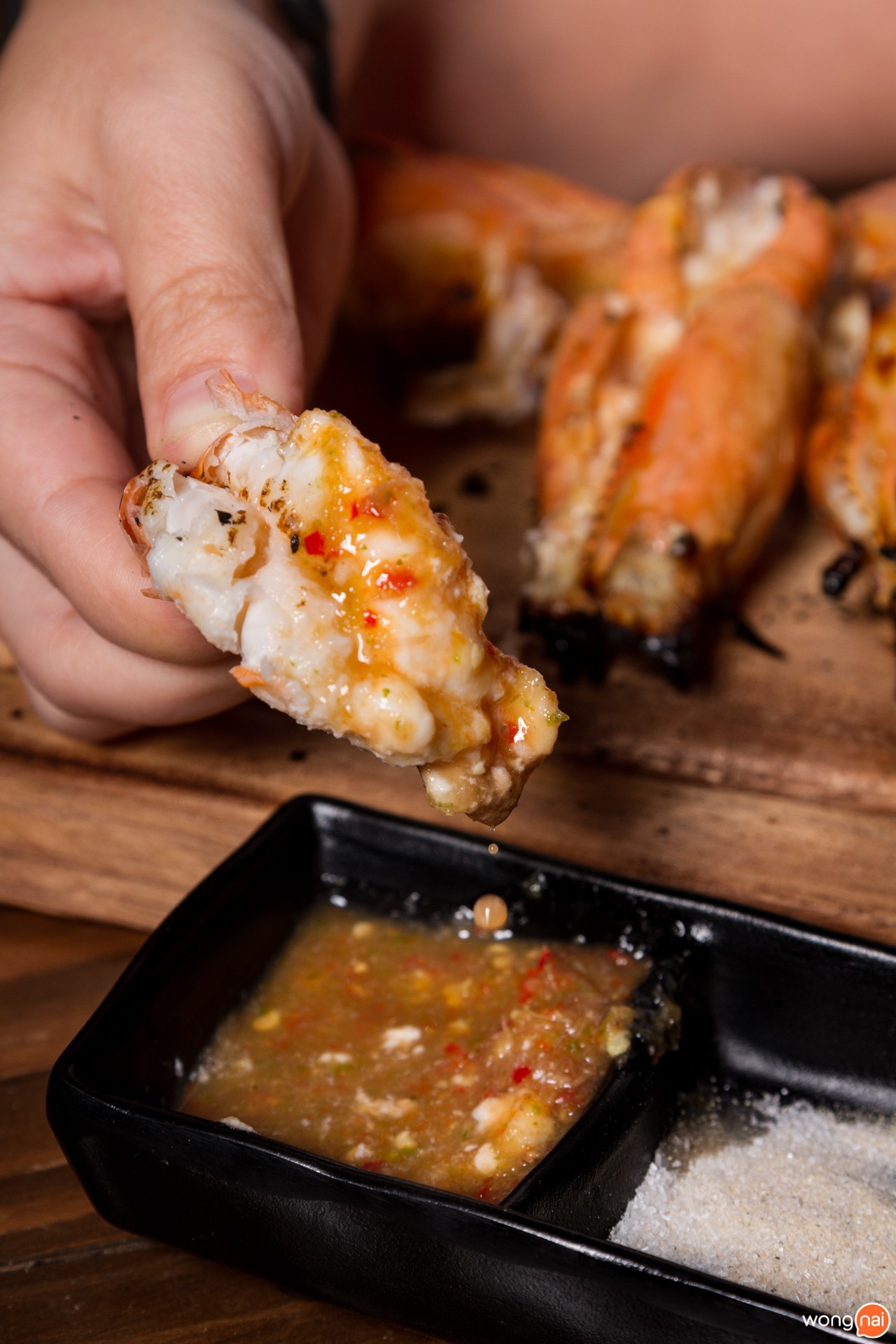 เมนู กุ้งเผา ร้าน Kita Yakitori & Grilled Seafood เชียงใหม่