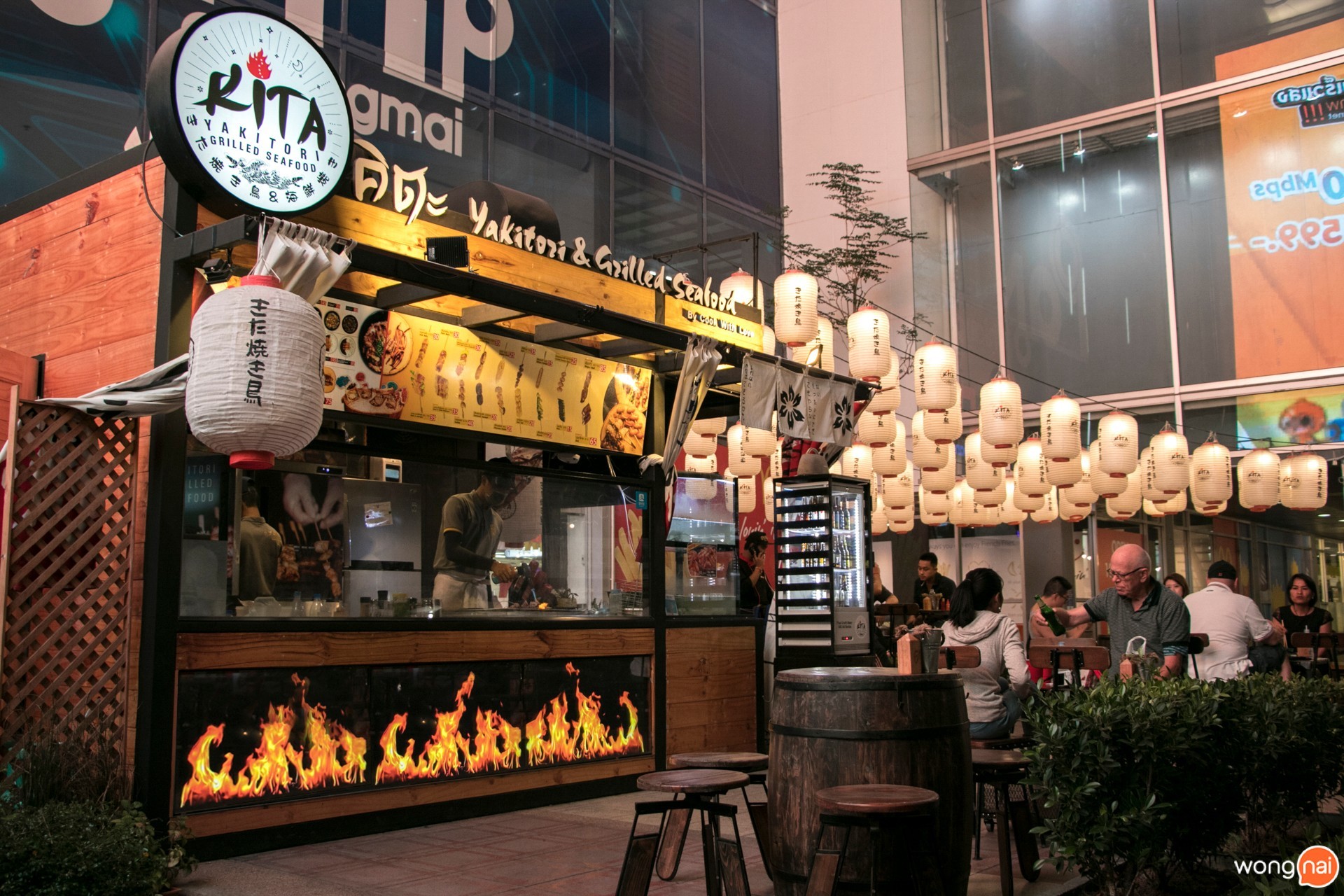 บรรยากาศ ร้าน Kita Yakitori & Grilled Seafood เชียงใหม่