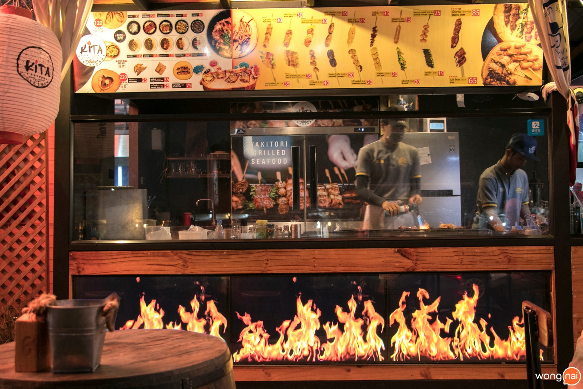 บรรยากาศ ร้าน Kita Yakitori & Grilled Seafood เชียงใหม่