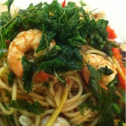 สปาเก็ตตี้ผัดขี้เมา