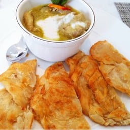 โรตีแกงเขียวหวานไก่~*