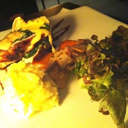 อกไก่สอดไส้ชีส