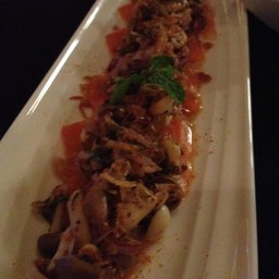 ลาบเห็ดแซลมอน