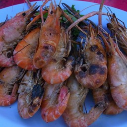 กุ้งเผา