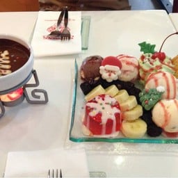 christmas fondue