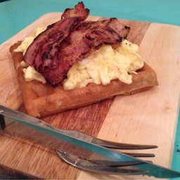 Waffle Bacon