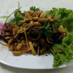 ยำกบทอดสุดยอด