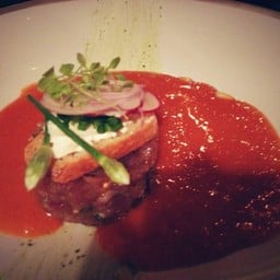 Tuna Tartar Gazpacho