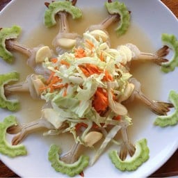 กุ้งแช่น้ำปลานิ