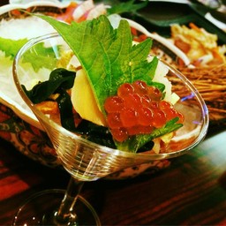 Ikura Cocktail Chirashi !!