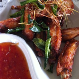 ปีกไก่ทอดสมุนไพร 