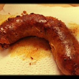 ไส้อั่วคุณยาย  หน้าวัดร่องขุ่น