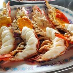 กุ้งแม่น้ำเผา