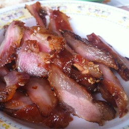 คอหมูย่าง ติดมันเยอะไปนิด