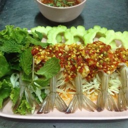 กุ้งแช่น้ำปลา