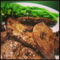 ตับหมูชิ้นโต สด อร่อย ขอบอก!!!!
