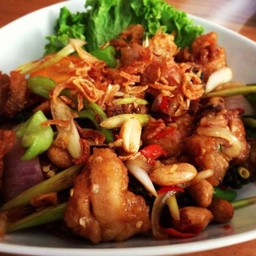 ไก่ทอดสมุนไพร