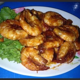 กุ้งผัดซอสมะขาม