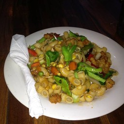 มะกะโรนีปลากรอบ