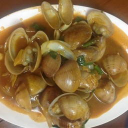 หอยหวานผัดพริกเผา