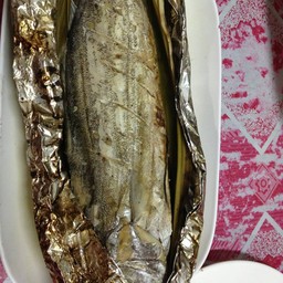 ปลาสำลีเผา