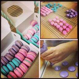 Homemade Macarons at Bunfe'