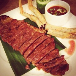 เนื้อย่างจิ้มแจ่ว